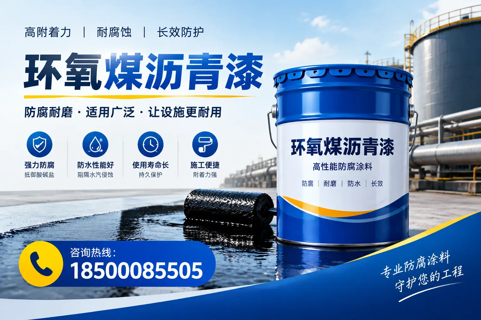 环氧煤沥青漆与其他涂料的对比分析，助力新巴尔虎右旗企业决策